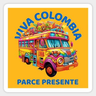 Viva Colombia Sticker